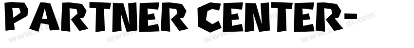 Partner Center字体转换